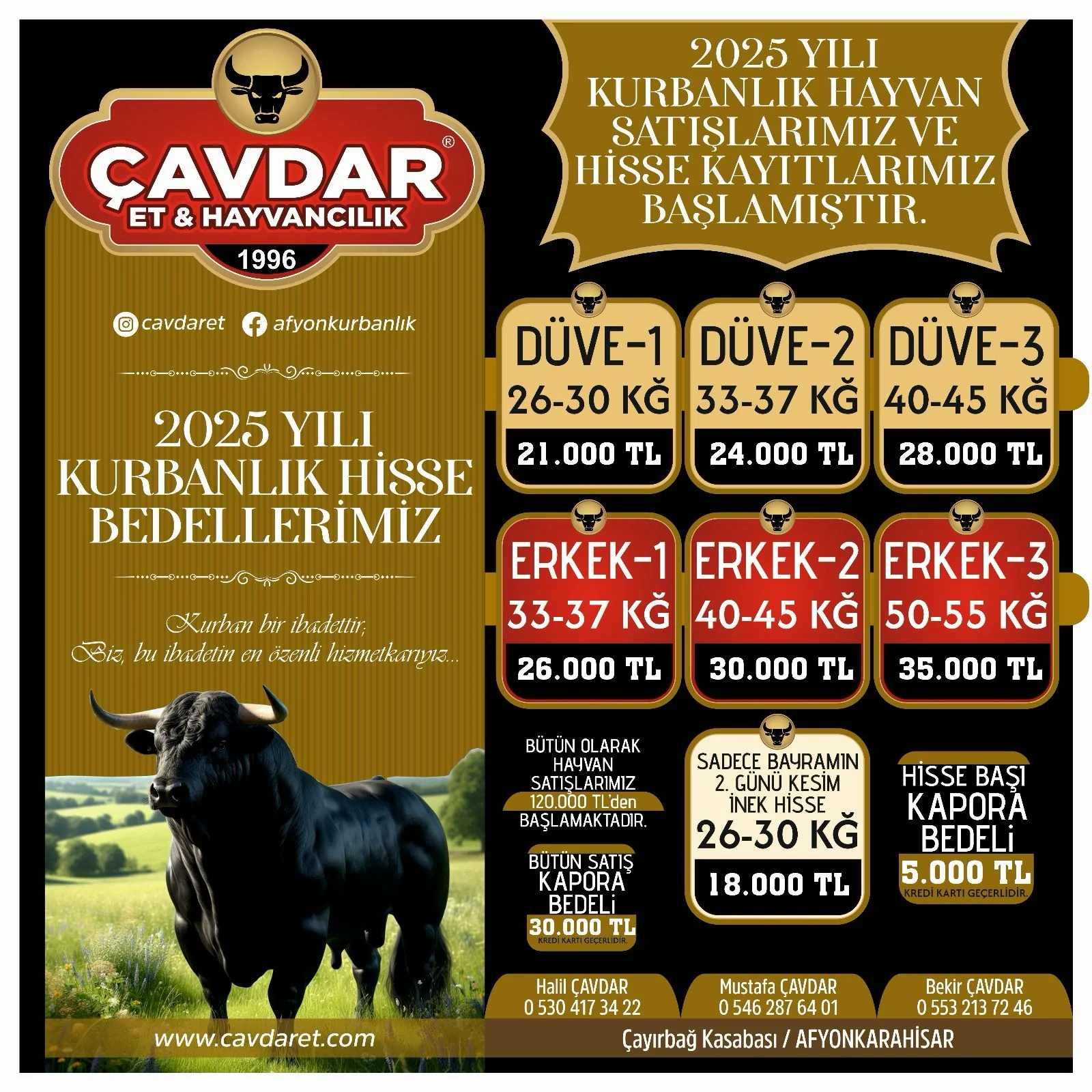 Alo Adak | Online Adaklık Kurban | Akika Kurbanı | Şükür Kurbanı | Afyon Adaklık Kurban