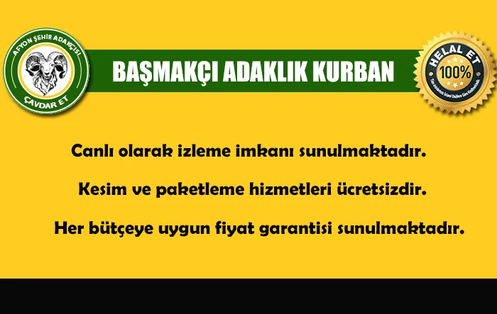 Başmakçı Adaklık Kurban